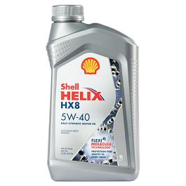 Shell 5W40 Helix  HX8 Syn 1л.(Horizon)