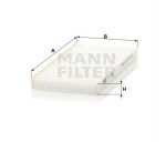 CU 2214-2 Салонный фильтр MANN-FILTER