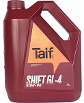 Трансмиссионное масло TAIF SHIFT GL-4 80W-90 (4 л)