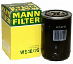 W 940/25 Фильтр масляный MANN-FILTER