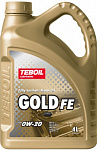 Масло моторное синтетическое TEBOIL GOLD FE 0W20 (4 л)