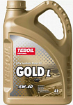 Масло моторное синтетическое TEBOIL GOLD L 5W40 (4 л)