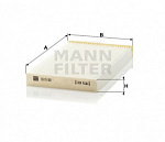 CU 15 001 Салонный фильтр MANN-FILTER