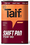 Трансмиссионное синтетическое масло TAIF SHIFT GL-4/GL-5 PAO 75W-90 (1 л)